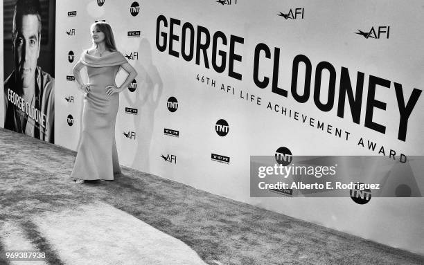 Jane Seymour attends American Film Institute's 46th Life Achievement Award Gala Tribute to George Clooney at Dolby Theatre on June 7, 2018 in...