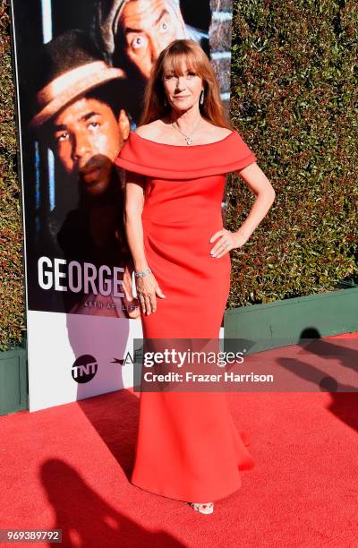 Jane Seymour attends the American Film Institute's 46th Life Achievement Award Gala Tribute to George Clooney at Dolby Theatre on June 7, 2018 in...