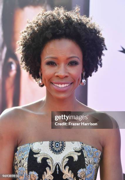 Karimah Westbrook attends the American Film Institute's 46th Life Achievement Award Gala Tribute to George Clooney at Dolby Theatre on June 7, 2018...