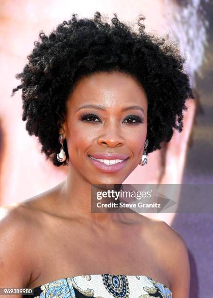 Karimah Westbrook attends the American Film Institute's 46th Life Achievement Award Gala Tribute to George Clooney at Dolby Theatre on June 7, 2018...