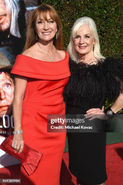 Jane Seymour attends the American Film Institute's 46th Life Achievement Award Gala Tribute to George Clooney at Dolby Theatre on June 7, 2018 in...