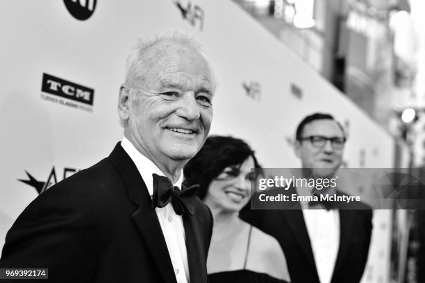 Bill Murray attends the American Film Institute's 46th Life Achievement Award Gala Tribute to George Clooney at Dolby Theatre on June 7, 2018 in...