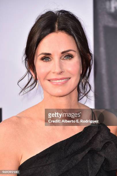 Courteney Cox attends American Film Institute's 46th Life Achievement Award Gala Tribute to George Clooney at Dolby Theatre on June 7, 2018 in...
