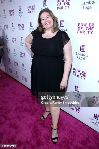 Actress Lisa Linke attends the Lambda Legal 2018 West Coast Liberty Awards at the SLS Hotel on June 7, 2018 in Beverly Hills, California.