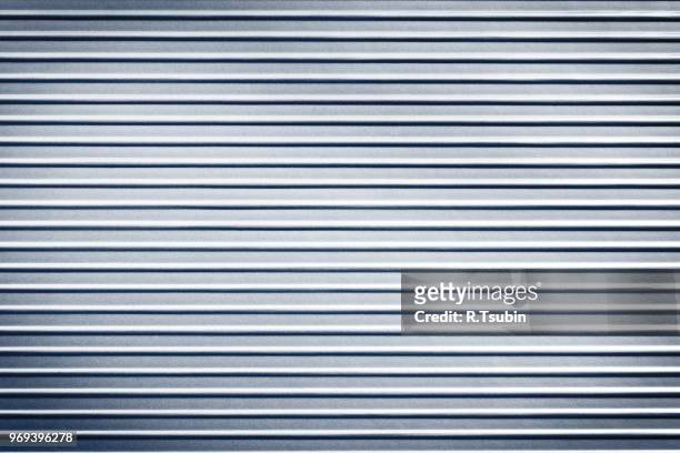 metal striped plate background texture - corrugated stock pictures, royalty-free photos & images