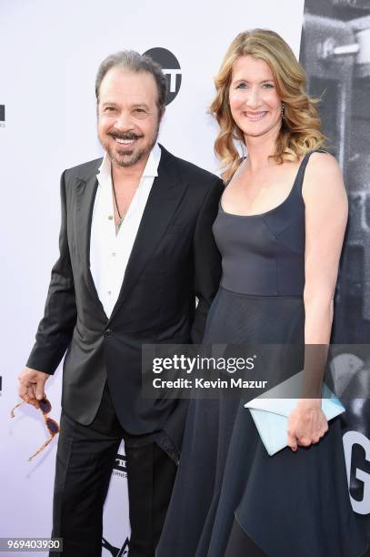 Edward Zwick and Laura Dern attend the American Film Institute's 46th Life Achievement Award Gala Tribute to George Clooney at Dolby Theatre on June...