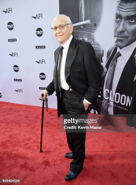 Norman Lear attends the American Film Institute's 46th Life Achievement Award Gala Tribute to George Clooney at Dolby Theatre on June 7, 2018 in...