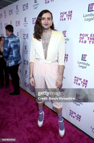 Jacob Tobia attends the Lambda Legal 2018 West Coast Liberty Awards at the SLS Hotel on June 7, 2018 in Beverly Hills, California.