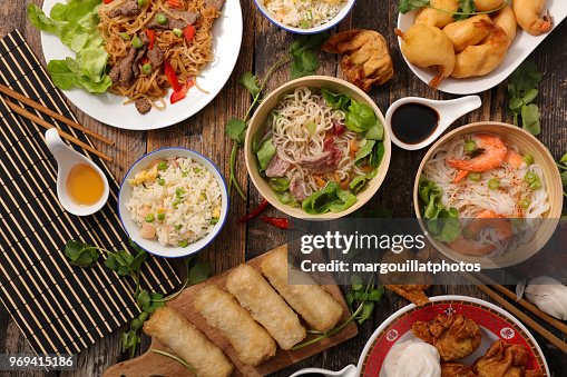 Assorted asian cuisine dish Assorted asian cuisine dish