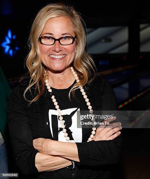 Maureen McCormick attends Best Buddies International's "Bowling for Buddies" benefit at Lucky Strike Lanes at L.A. Live on February 21, 2010 in Los...