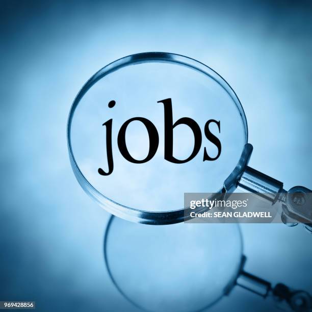 magnify jobs - job search stockfoto's en -beelden