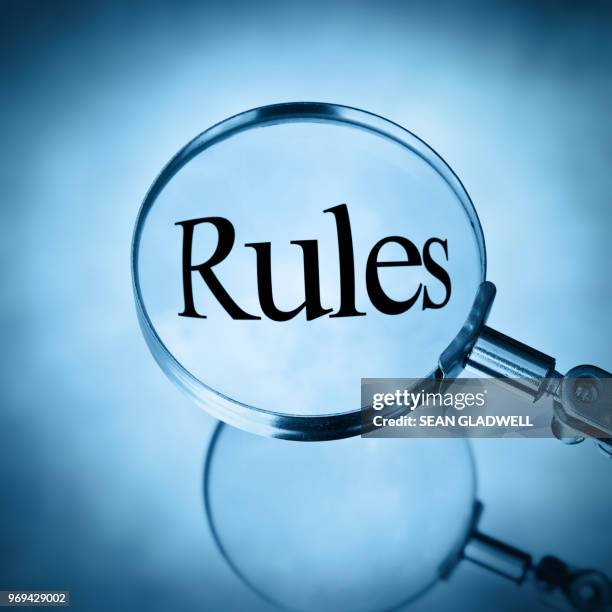 rules - regels stockfoto's en -beelden