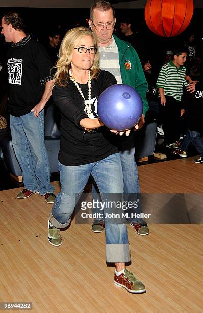 Actress Maureen McCormack attend the Best Buddies International's "Bowling For Buddies" Benefit presented by Audi at Lucky Strike Lanes at L.A. Live...