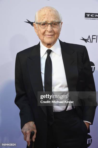 Norman Lear attends the American Film Institute's 46th Life Achievement Award Gala Tribute to George Clooney at Dolby Theatre on June 7, 2018 in...