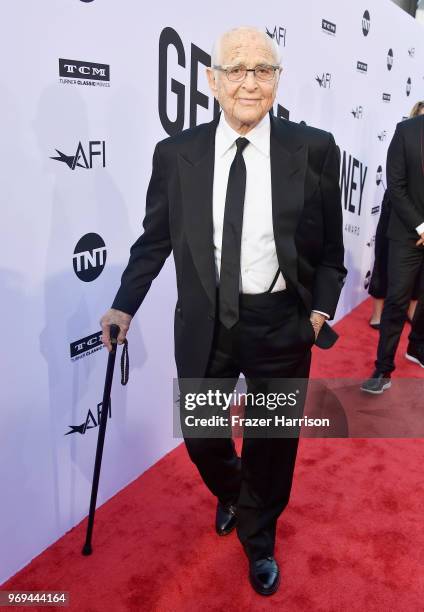 Norman Lear attends the American Film Institute's 46th Life Achievement Award Gala Tribute to George Clooney at Dolby Theatre on June 7, 2018 in...