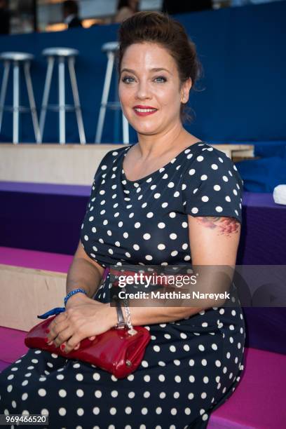 Muriel Baumeister attends the Summer Party of the German Producers Alliance on June 7, 2018 in Berlin, Germany.