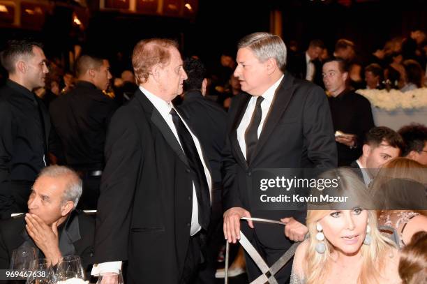 Mike Medavoy and Netflix Chief Content Officer Ted Sarandos attend the American Film Institute's 46th Life Achievement Award Gala Tribute to George...