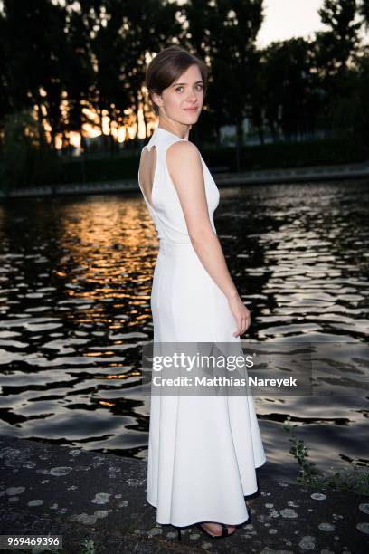 Liv Lisa Fries attends the Summer Party of the German Producers Alliance on June 7, 2018 in Berlin, Germany.