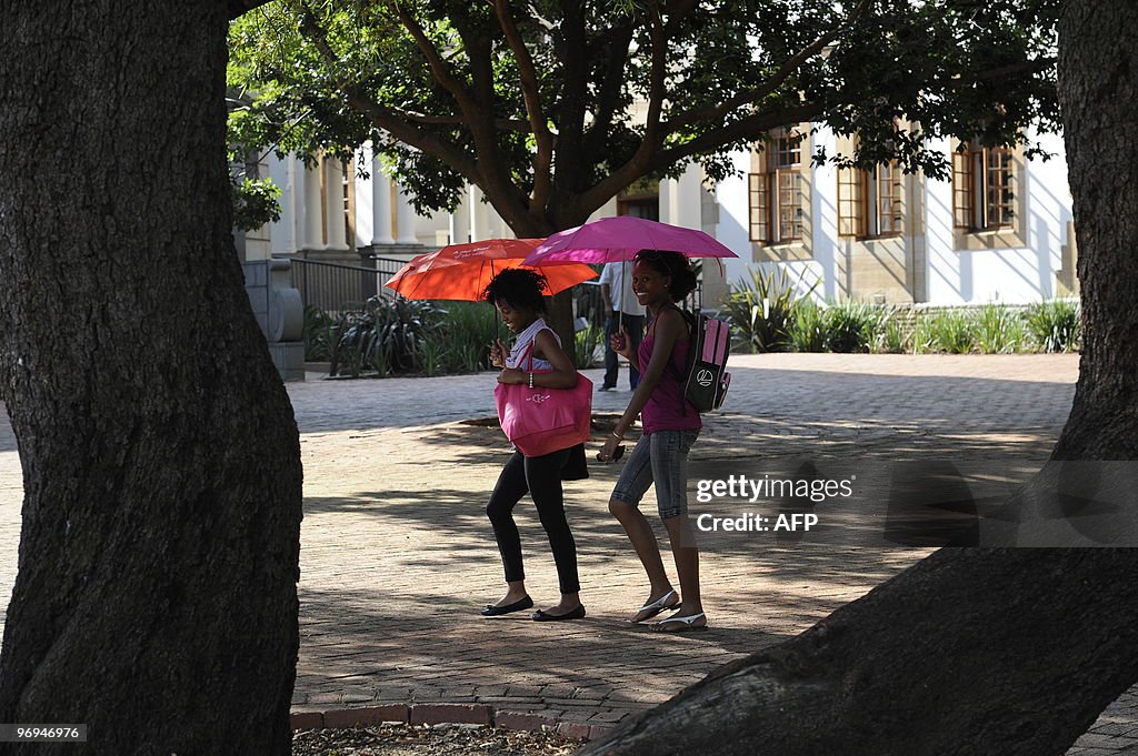 TO GO WITH AFP STORY BY SIBONGILE KHUMAL