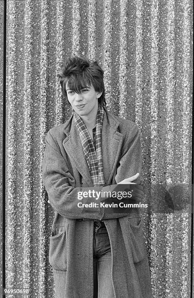 Singer Ian McCulloch of British band Echo and the Bunnymen in Liverpool, England on July 15, 1979.