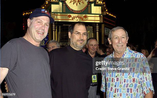 Michael Eisner & Steve Jobs & Roy Disney