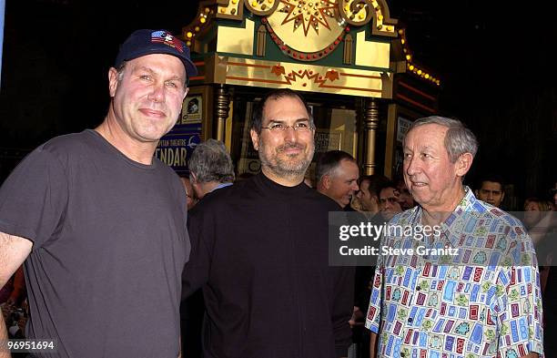 Michael Eisner & Steve Jobs & Roy Disney