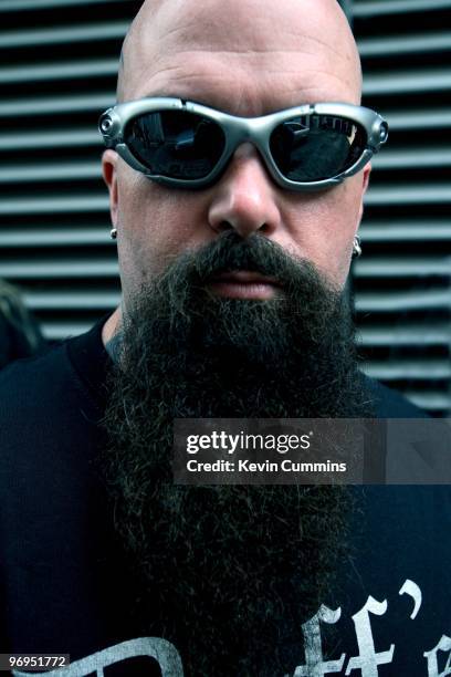 Guitarist Kerry King of American rock band Slayer in London, England on August 24, 2006.