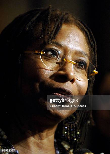 Alice Walker, author of "The Color Purple"