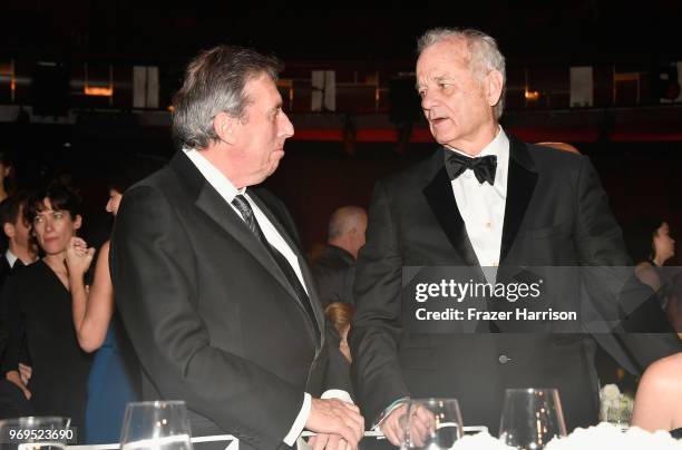 Ivan Reitman and Bill Murray attend the American Film Institute's 46th Life Achievement Award Gala Tribute to George Clooney at Dolby Theatre on June...