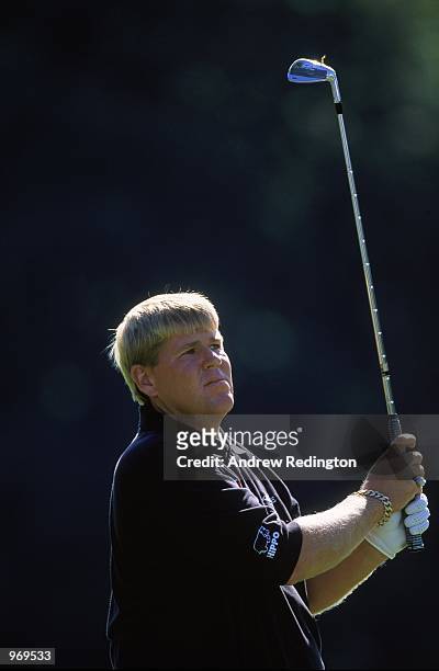 John Daly of the USA in action during the Scottish Open held at the Loch Lomond Golf Club, in Scotland. \ Mandatory Credit: Andrew Redington /Allsport