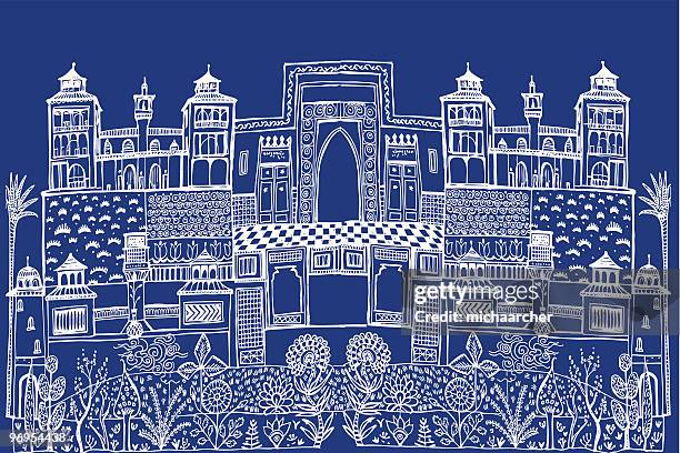 ilustrações, clipart, desenhos animados e ícones de cidade scape islâmica - cultura iraniana cultura do oriente médio