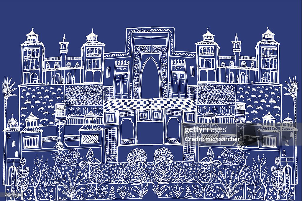 Islamic City Scape
