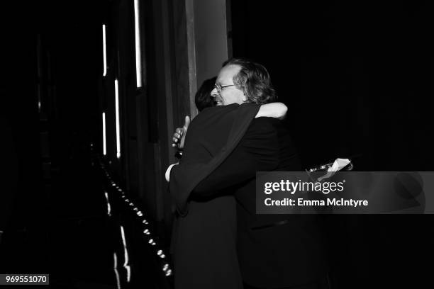 Rachel Morrison and American Film Institute President and CEO Bob Gazzale attend the American Film Institute's 46th Life Achievement Award Gala...
