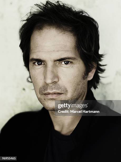 Actor Christopher Thompson poses at a portrait session for Self Assignment in Paris on January 14, 2010.