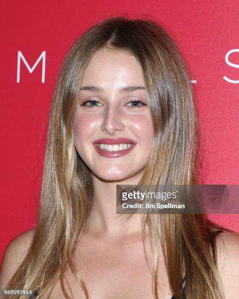 Model Anna Van Patten attends the screening of "Impulse" hosted by YouTube at The Roxy Cinema on June 7, 2018 in New York City.