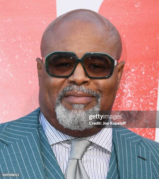 Chi McBride attends the premiere of Warner Bros. Pictures And New Line Cinema's "Tag" at Regency Village Theatre on June 7, 2018 in Westwood,...