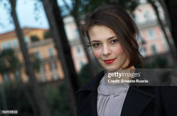 Jasmine Trinca attends "Il Grande Sogno" Screening at La Casa Del Cinema on February 22, 2010 in Rome, Italy.