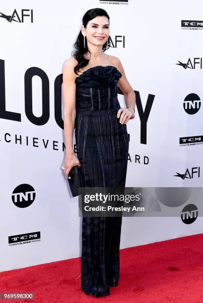 Julianna Margulies attends 46th AFI Life Achievement Award Gala Tribute on June 7, 2018 in Hollywood, California.