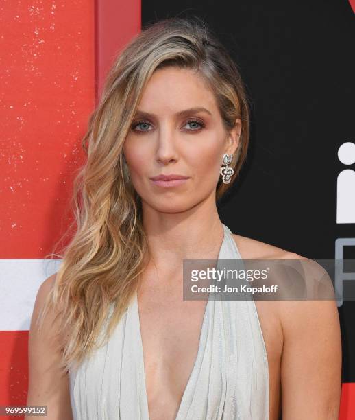 Annabelle Wallis attends the premiere of Warner Bros. Pictures And New Line Cinema's "Tag" at Regency Village Theatre on June 7, 2018 in Westwood,...