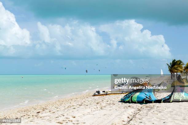 long bay beach, turks and caicos - turks and caicos islands stock-fotos und bilder