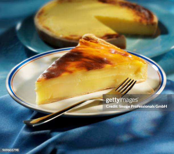 portion of flan - flan stock pictures, royalty-free photos & images