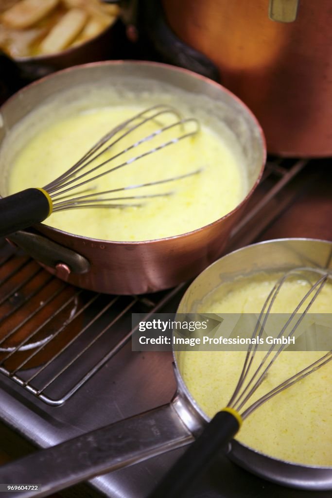 Preparing confectioner's custard