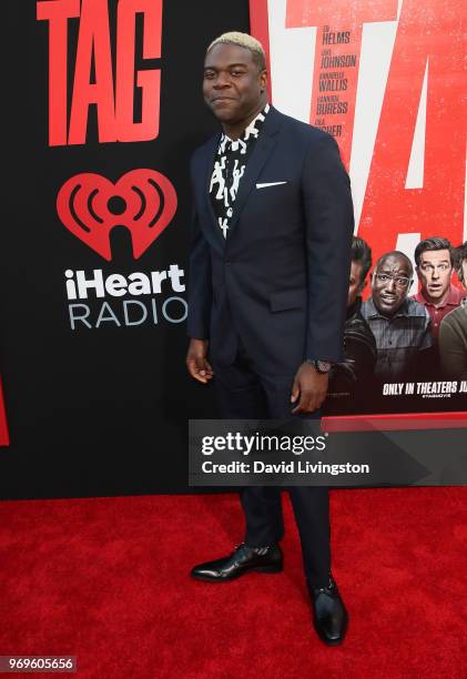 Actor Sam Richardson attends the premiere of Warner Bros. Pictures and New Line Cinema's "Tag" at Regency Village Theatre on June 7, 2018 in...