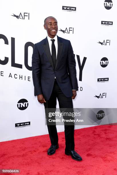 Don Cheadle attends 46th AFI Life Achievement Award Gala Tribute on June 7, 2018 in Hollywood, California.