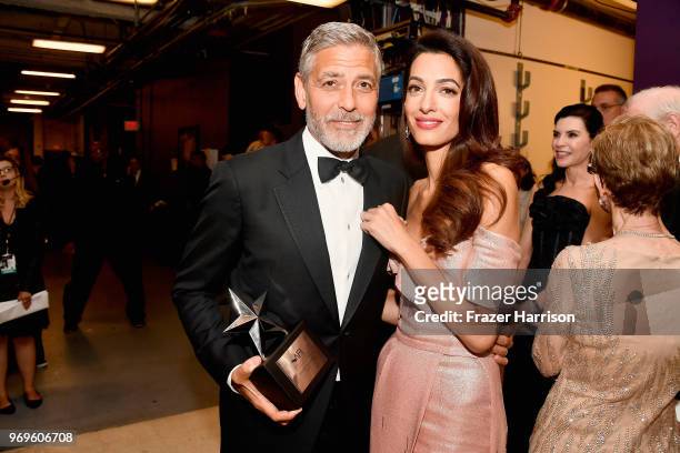 46th AFI Life Achievement Award Recipient George Clooney and Amal Clooney attend the American Film Institute's 46th Life Achievement Award Gala...