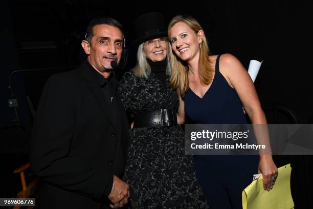 Diane Keaton attends the American Film Institute's 46th Life Achievement Award Gala Tribute to George Clooney at Dolby Theatre on June 7, 2018 in...