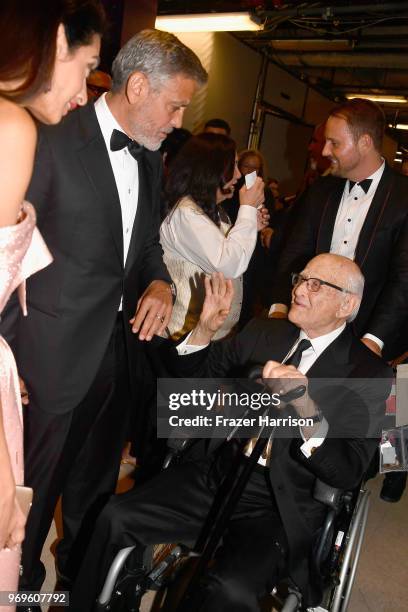 46th AFI Life Achievement Award Recipient George Clooney and Norman Lear attend the American Film Institute's 46th Life Achievement Award Gala...