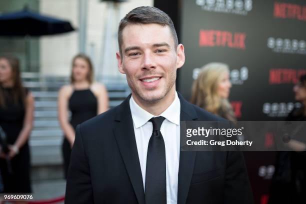 Brian J. Smith attends Netflix's "Sense8" Series Finale Fan Screening at ArcLight Hollywood on June 7, 2018 in Hollywood, California.