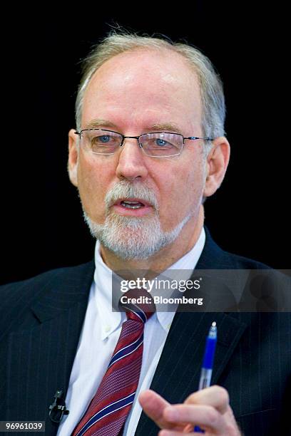 Kendall "Ken" Powell, chairman and chief executive officer of General Mills Inc., speaks during the Committee Encouraging Corporate Philanthropy...