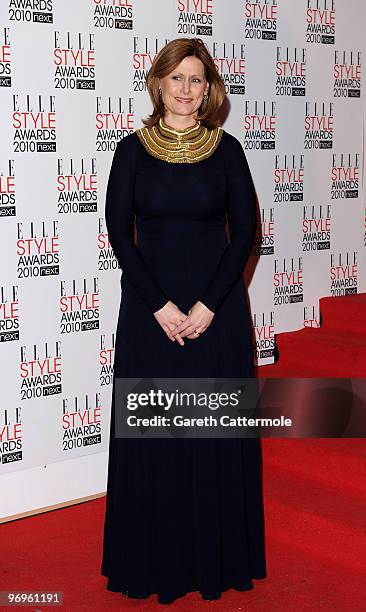 Sarah Brown arrives at The ELLE Style Awards 2010 at the Grand Connaught Rooms on February 22, 2010 in London, England.